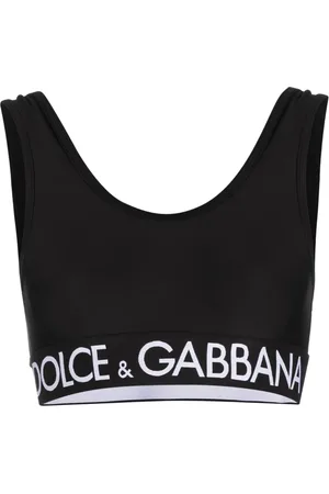 Dolce & Gabbana Brassière de sport à bande logo