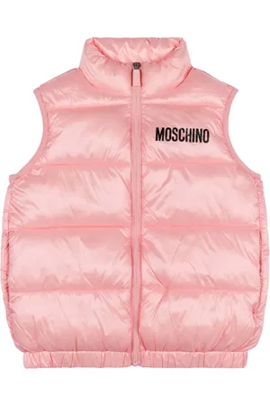 Moschino Doudoune sans manches à logo