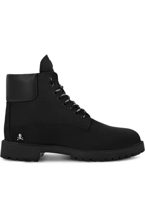 Philipp Plein Bottines à plaque logo