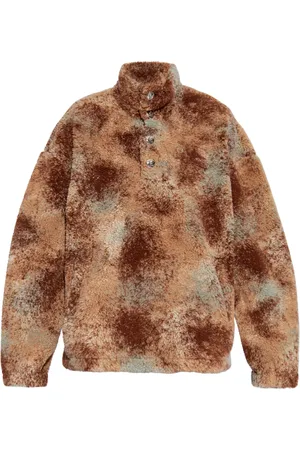 Alexander McQueen Veste en peau de mouton retournée