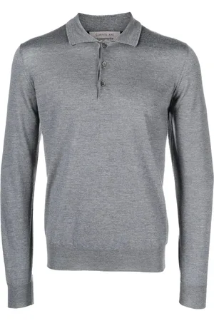 corneliani Polo en maille à manches longues