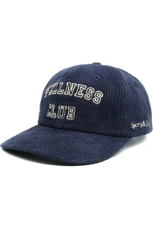 Sporty & Rich Casquette Wellness Club en velours côtelé