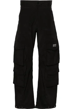 Golden Goose Pantalon ample Luther à poches cargo