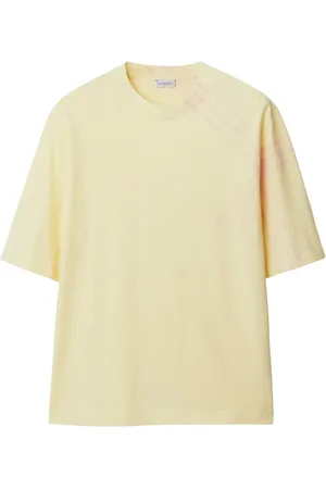 Burberry T-shirt en coton à carreaux