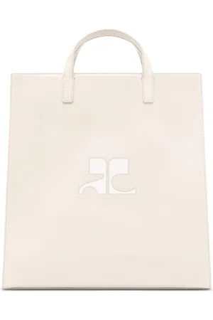 Courrèges Sac à main Heritage en cuir