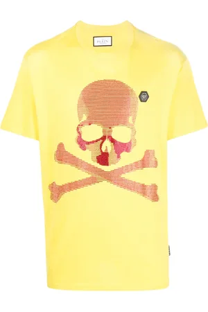 Philipp Plein T-shirt à imprimé tête de mort