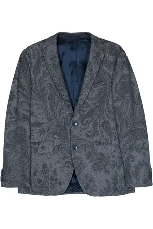 Etro Blazer à motif cachemire