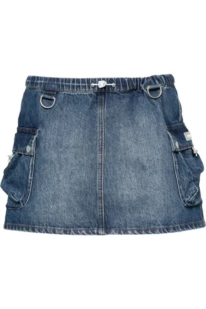 COPERNI Jupe en jean à poches cargo