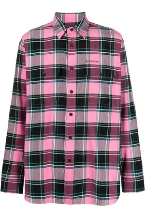Givenchy Chemise en laine à carreaux