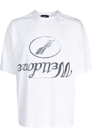 We11 Done T-shirt en coton à logo imprimé