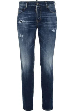 Dsquared2 Jean skinny à effet usé
