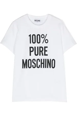 Moschino T-shirt en coton à logo imprimé