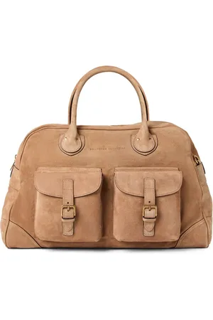 Brunello Cucinelli Sac fourre-tout en daim