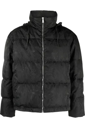 VERSACE Doudoune Barocco Silhouette en jacquard