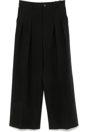 Issey Miyake Pantalon gabardine de laine