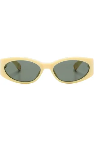 Jacquemus Lunettes de soleil ovales Les Lunettes