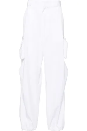 Prada Pantalon droit à poches cargo