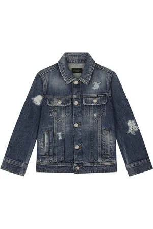 Dolce & Gabbana Veste en jean à patch