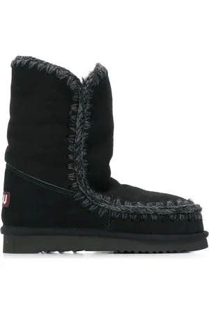 Mou Bottes à détail tissé