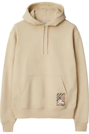 Burberry Hoodie en coton à carreaux