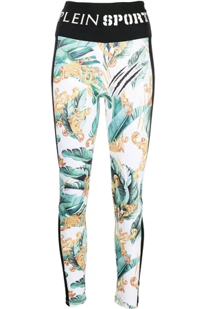 Philipp Plein Legging imprimé à taille logo