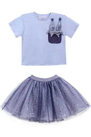 Mimi Tutu Ensemble t-shirt-jupe à sequins