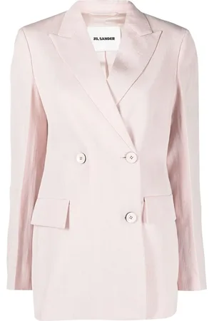 Jil Sander Blazer à boutonnière croisée