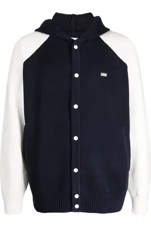 Izzue Veste bomber à logo appliqué