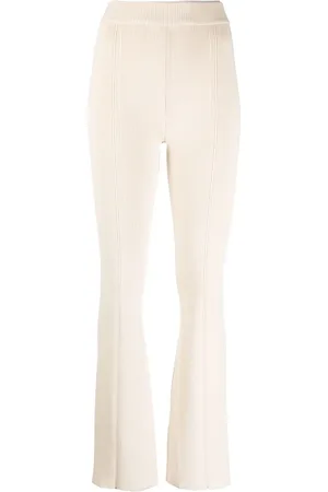 AERON Pantalon nervuré à coupe évasée
