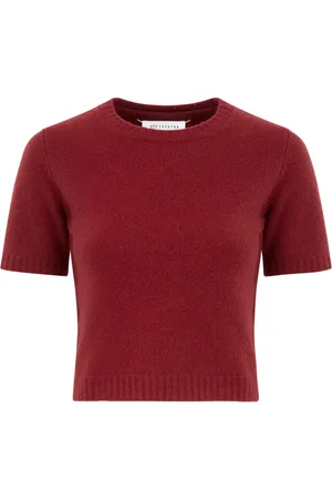 Maison Margiela Haut crop en laine
