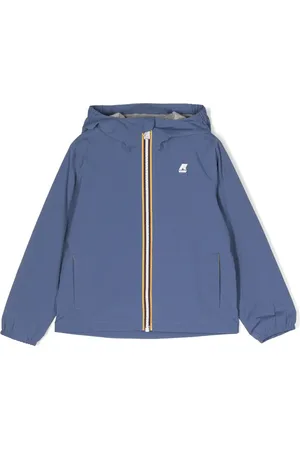 K-Way Imperméable zippé à capuche