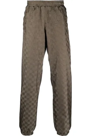 MISBHV Pantalon de jogging à motif monogrammé