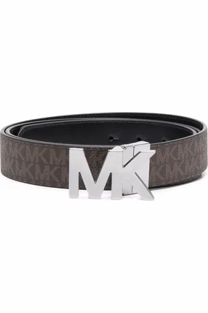 Michael Kors Ceinture en cuir à logo imprimé