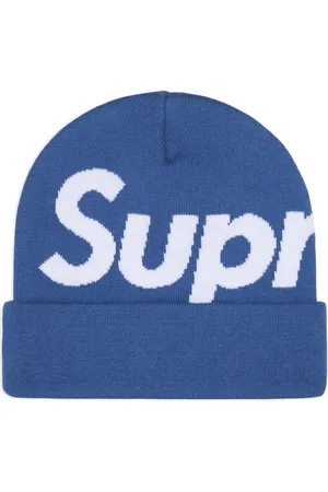 Supreme Bonnet à logo en intarsia