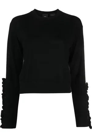 Pinko Pull à volants en laine