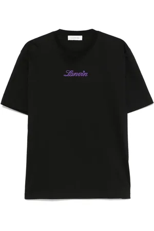 Lanvin T-shirt à logo brodé