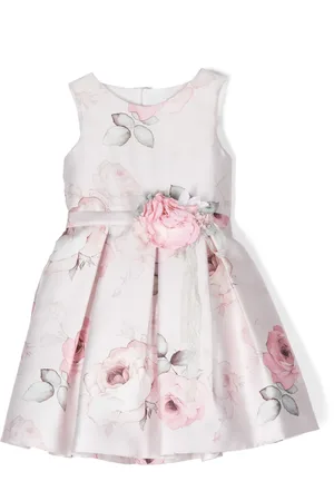 Mimilù Robe sans manches à fleurs