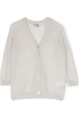 Il gufo Cardigan boutonné à col v