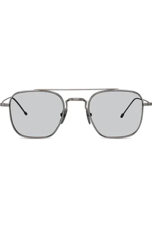 Thom Browne Lunettes de soleil à monture pilote