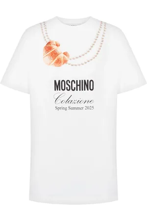 Moschino T-shirt à logo imprimé