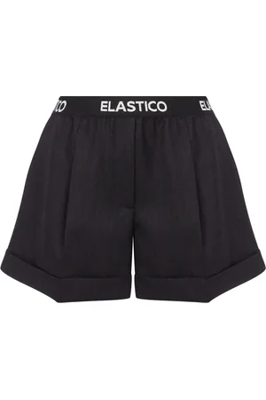 Moschino Short en laine vierge à plis