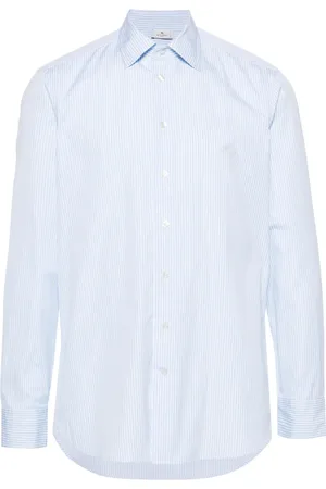 Etro Chemise en coton à rayures