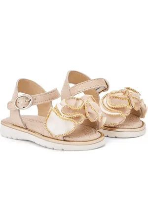 Babywalker Sandales en cuir à boucles