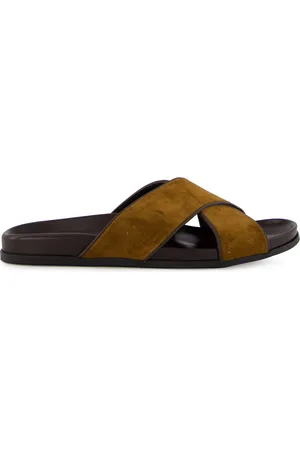 Manolo Blahnik Sandales Chiltern en daim