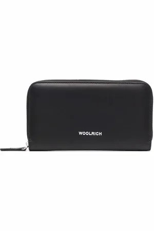 Woolrich Portefeuille zippé à logo imprimé