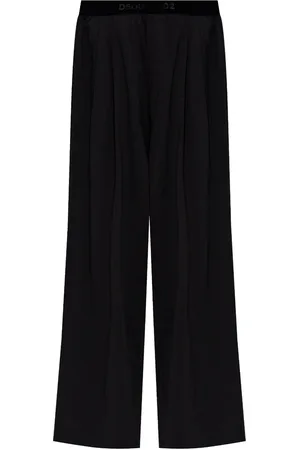 Dsquared2 Pantalon en coton à coupe droite