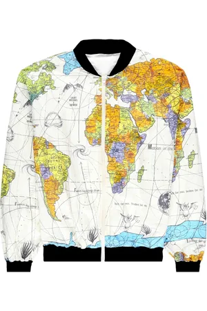 SAINT MXXXXXX Veste bomber à imprimé graphique