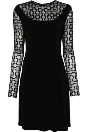 Givenchy Robe mi-longue à motif 4G floqué