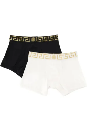 VERSACE Lot de deux boxers Greca Border