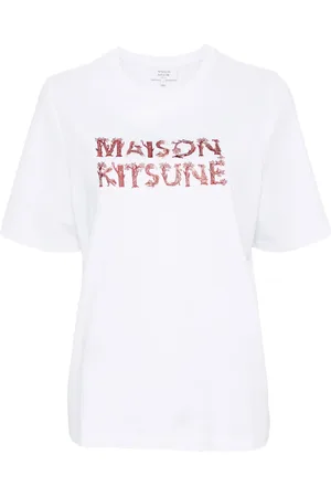 Maison Kitsuné T-shirt Woodland Alphabet